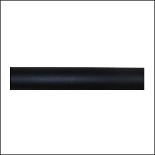 MOBOIS - Trangle à rideaux en bois - Noir mat - Diam.28mmxL.150cm - large