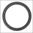 MOBOIS - Anneaux de rideaux métal fonte - Lot de 10 - Diam.42mm - vignette