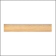 MOBOIS - Tringle à rideaux en bois brut D11 - L.80cm - vignette