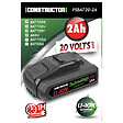 CONSTRUCTOR - Batterie Lithium max 20V - 2Ah - vignette