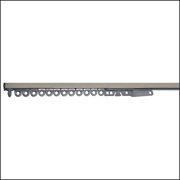 MOBOIS - Profil alu 14x8mm 1m80 satiné argent - large