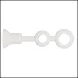 MOBOIS - 1 supp.lorgnon double 35-28 l.blanc - vignette