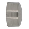 MOBOIS - Embouts fermeture tringle rideaux - Chrome brossé - 16mm - vignette