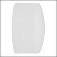 MOBOIS - 2 embouts fermeture tringle rideaux métal blanc - Diam. 16mm - vignette