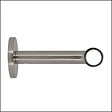MOBOIS - Support de tringle œil métal 16mm chrome brossé - L.90mm - vignette