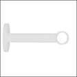 MOBOIS - Support de tringle œil métal 16 mm blanc - vignette