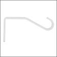 MOBOIS - Lot de 2 supports ouverts tringle métal blanc Diam.16mm - vignette