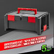 CONSTRUCTOR - Boîte à outils empilable en plastique 46.4x33.5x21.2cm - Constructor - vignette