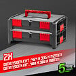 CONSTRUCTOR - Lot de 2 coffrets empilables BEPS1 - Constructor - vignette