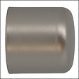 MOBOIS - 2 embouts de fermeture tringle à rideaux, diam. 20mm métal nickel - vignette