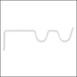 MOBOIS - Lot de 2 supports ouverts double - Blanc brillant - vignette