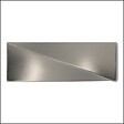 MOBOIS - Embout tringle à rideaux, cylindre twisté diamètre 20mm nickel - vignette