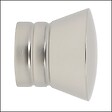 MOBOIS - Pommeau strié pour tringle Diam.20mm - Nickel - vignette