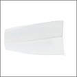 MOBOIS - Embout décoratif Cone Twist diam.20 mm - Blanc patine argent - vignette