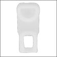 MOBOIS - Glisseurs plastique blanc - Lot de 12 - Pour rail 24x16 mm - vignette