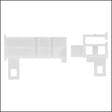 MOBOIS - Jeu de poulies standard - Plastique - Blanc - Rail 24x16 mm - vignette
