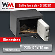 WORK MEN - Coffre fort électronique 23x17x17cm - Work Men - vignette