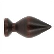 MOBOIS - 1 decor d'ext.bi-cone bois d.28 noyer - vignette