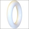 MOBOIS - Anneaux en plastique blanc 35mm pour tringle 11mm - vignette