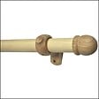 MOBOIS - Kit bois Ø28mm 3m00 embout ogive brut - vignette