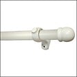 MOBOIS - Kit bois Ø28mm 3m00 embout ogive laqué blanc - vignette