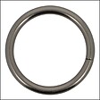 MOBOIS - Lot de 10 anneaux pour rideaux - Métal - Diam.40mm chrome brossé - vignette