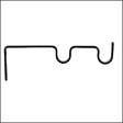 MOBOIS - Lot de 2 supports de tringle doubles métal noir - Diam.16mm - vignette