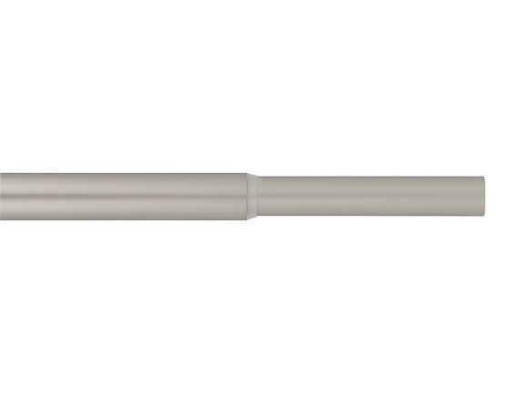MOBOIS - Tringle rideaux métal extensible - Chrome mat - 1.60 à 3.00m - large