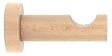 MOBOIS - 1 SUPPORT TIGE 80MM AXE/MUR D.28mm DECOR CHENE CLAIR - vignette