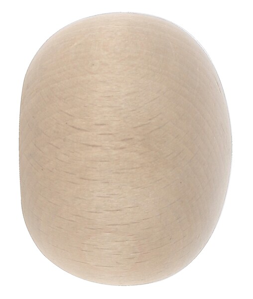 MOBOIS - 2 EMBOUTS BOIS GALET A VISSER D.28mm DECOR CHENE CLAIR - large