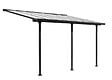 HABRITA - Toit terrasse aluminium - Gris anthracite - L.418xP.307cm - vignette