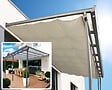 HABRITA - Toit terrasse aluminium - Gris anthracite - L.501xl.307cm - vignette