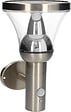 ARLUX - Applique Solaire Bastide 6w 600lm Detecteur De Mouvement - Inox - vignette