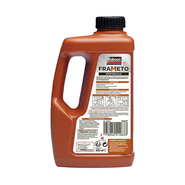 RUBSON - Traitement anti-rouille Frameto - 500ml - large