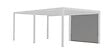 HABRITA - Rideau PVC tissé pergola PER 3660 BI - Gris - L.284xH.220cm - vignette