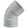 GIRPI - Coude D'évacuation À 45° Femelle/femelle Ø 125 Mm - vignette