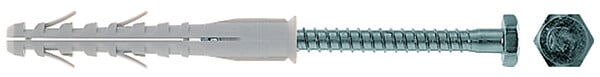 FISCHER - Cheville SHR SS rallongée nylon - 12mmx200mm - 4 pieces - large