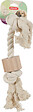 ZOLUX - Jouet corde pour chien Wild Giant - Coton et hêtre - Naturel - vignette
