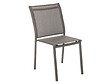 HESPERIDE - Chaise De Jardin En Aluminium Empilable Wengé/tonka Essentia - Hespéride - vignette