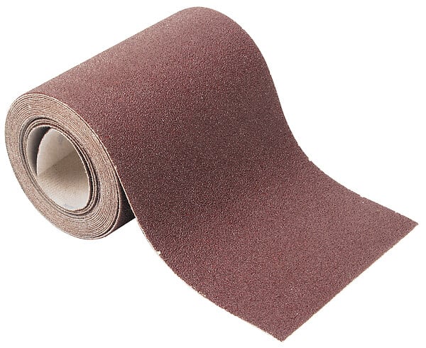 WOLFCRAFT - Rouleau papier abrasif - Corindon grain 120 - 4 m x 115mm - large