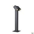 SLV - Borne extérieure SLV THEO PATHLIGHT, double, anthracite, GU10, 2x 7W max, IP44 - SLV - vignette