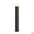 SLV - Borne extérieure SLV GRAPHIT 90, carré, anthracite, E27, 11W - Hauteur 90 cm - vignette