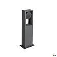 SLV - Borne extérieure SLV ESKINA FRAME 45 simple avec LED intégrée, anthracite, Hauteur 45 cm - vignette