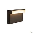 SLV - Borne extérieure SLV L-LINE OUT 30, anthracite, LED, 11,5W, 3000/4000K, IP65, interrupteur CCT - SLV - vignette