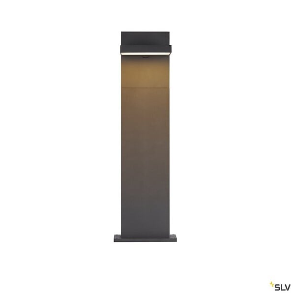SLV - Borne extérieure SLV ABRIDOR 60, anthracite, LED, 14W, 3000K/4000K, IP55 - large