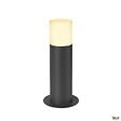 SLV - Borne extérieure SLV GRAPHIT 60, rond, anthracite, E27, 11W - Ø 60 cm - vignette