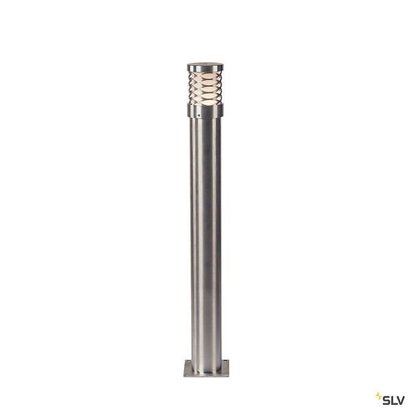 SLV - Borne extérieure SLV TRUST inox avec LED intégrée - Hauteur 60 cm - large