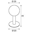 SLV - Borne extérieure GLOO PURE 40 anthracite, E27, 23W - Hauteur 40 cm - vignette
