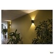 SLV - Applique extérieure SLV QUAD UP/DOWN, anthracite, avec LED intégrée, 8,6W, 3000K, IP44 - Hauteur 15 cm - vignette