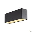 SLV - Applique extérieure SLV SITRA CUBE Up/Down anthracite avec LED intégrée - Taille L - 30 cm - vignette